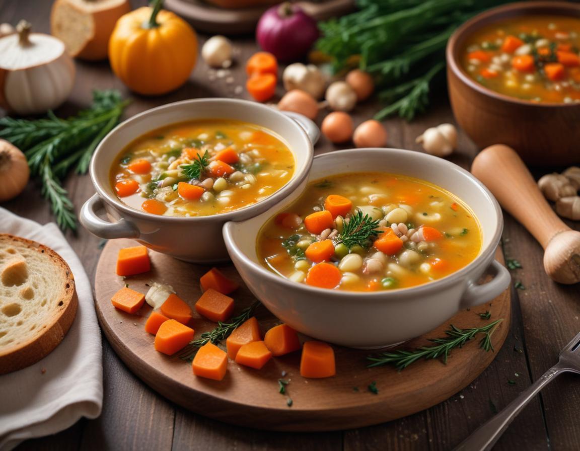 Soupe Rustique aux Légumes d'Hiver