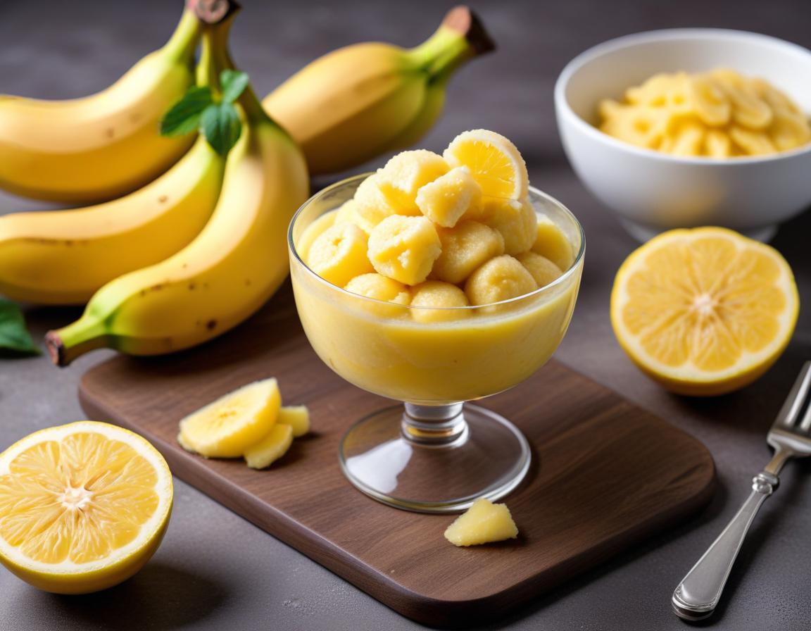 Sorbet Express Banane Citron