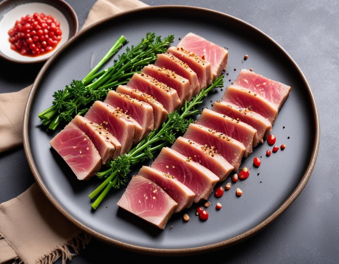 Tataki de Thon Sésame et Soja