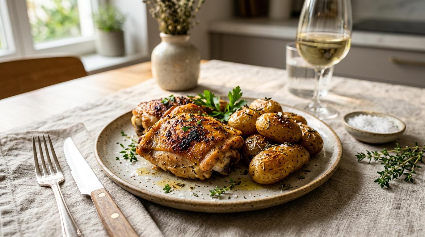 Hauts de Cuisse Croustillants et Grenailles aux Herbes de Provence