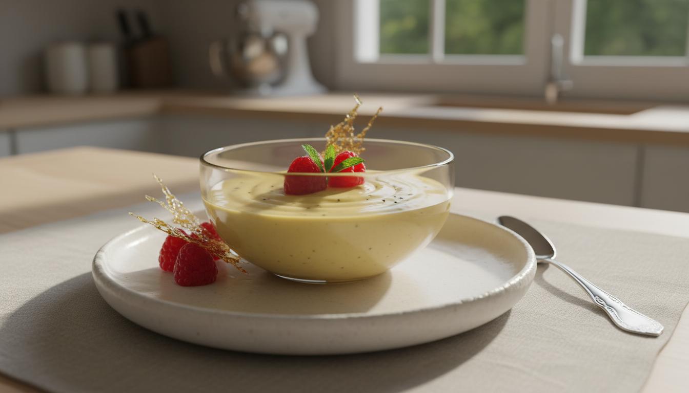 Crème Anglaise Onctueuse à la Vanille