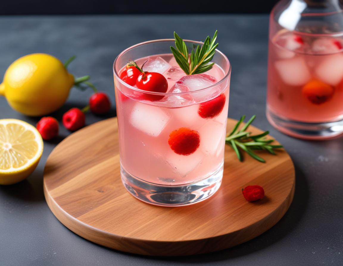 Gin Tonic Pimenté Romarin & Poivre Rose