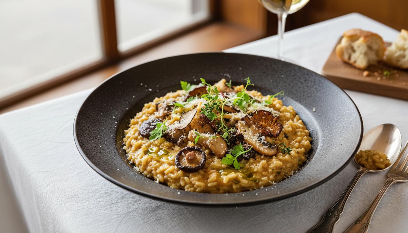 Le Risotto Alchimique aux Champignons