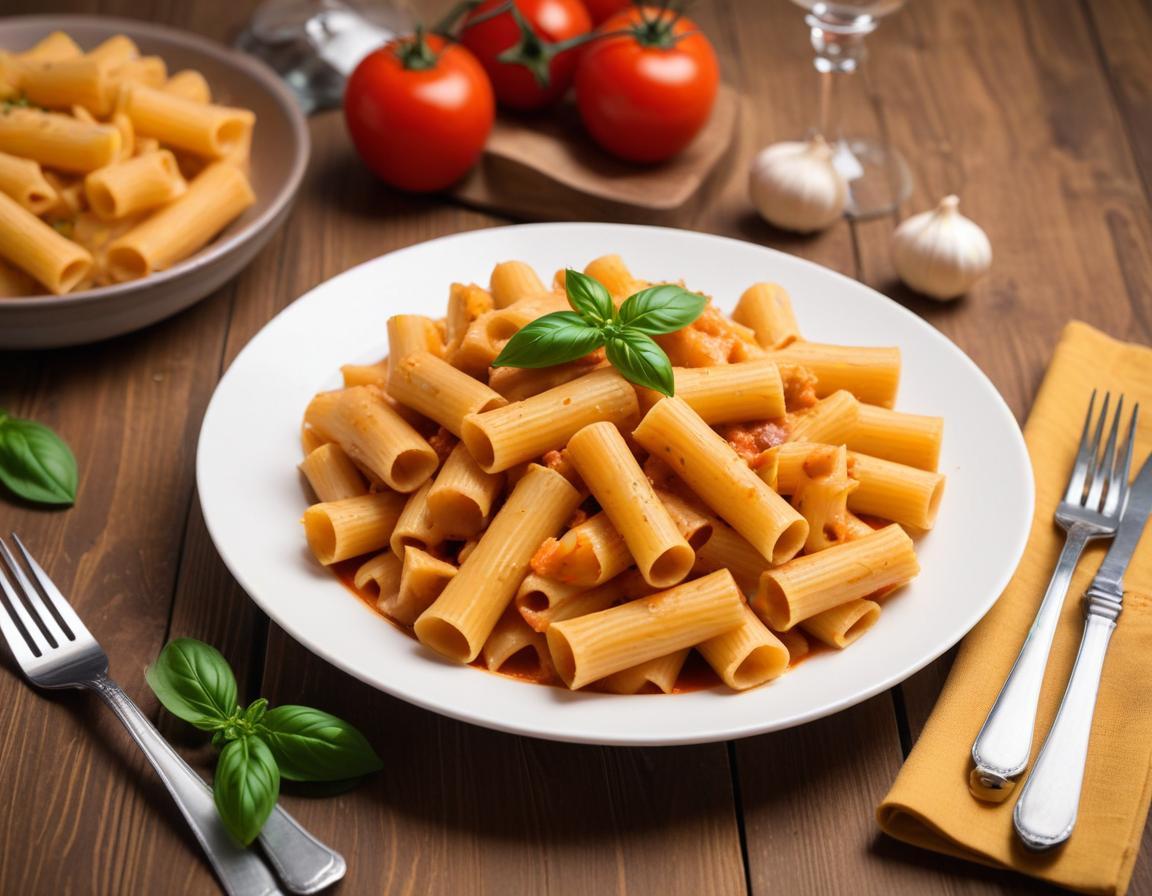 Rigatoni al Tonno e Capperi