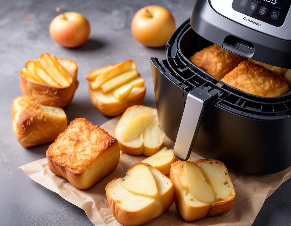 Carrés de Pommes de Terre Croustillants à l'Air Fryer