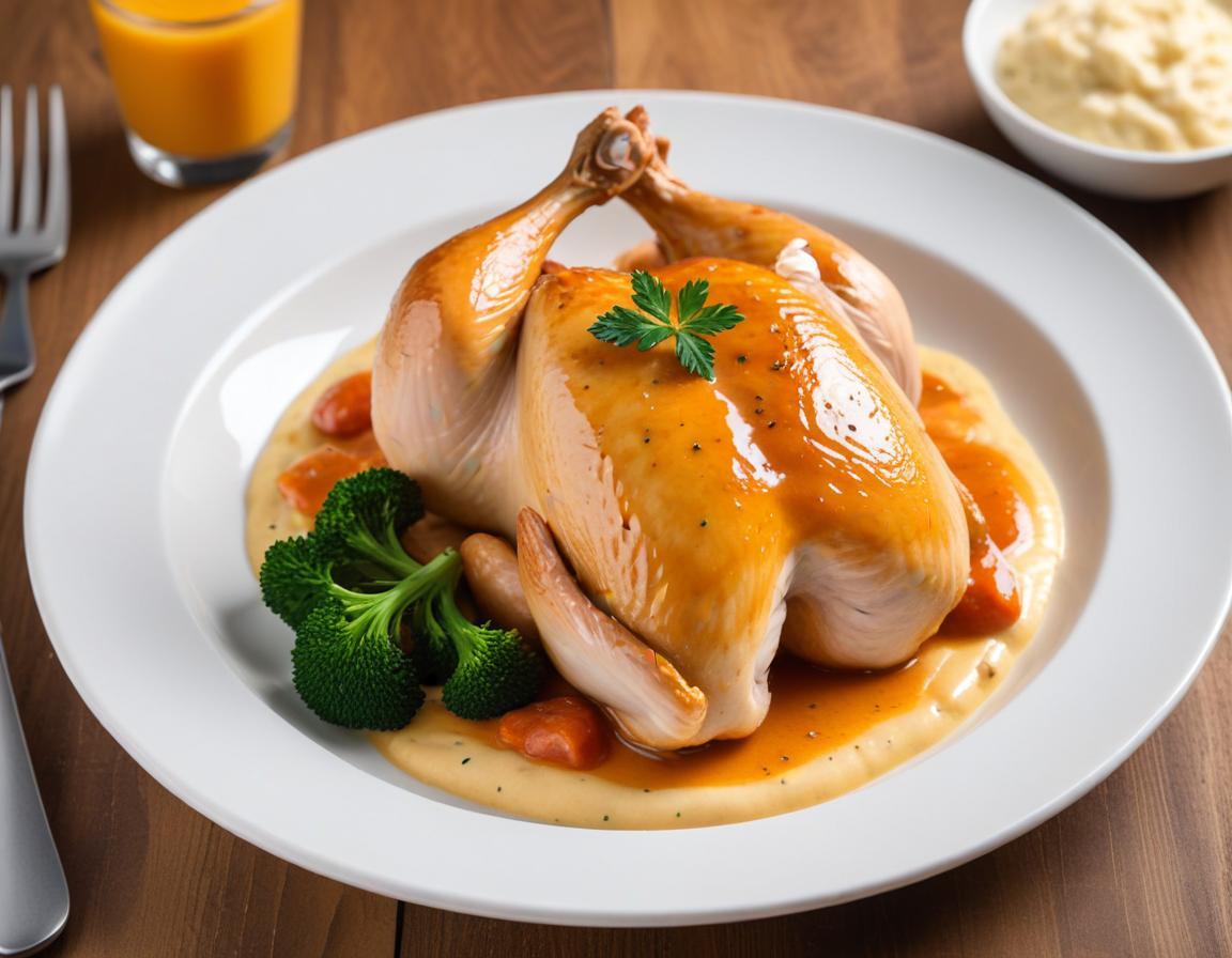 Emincé de poulet à la crème