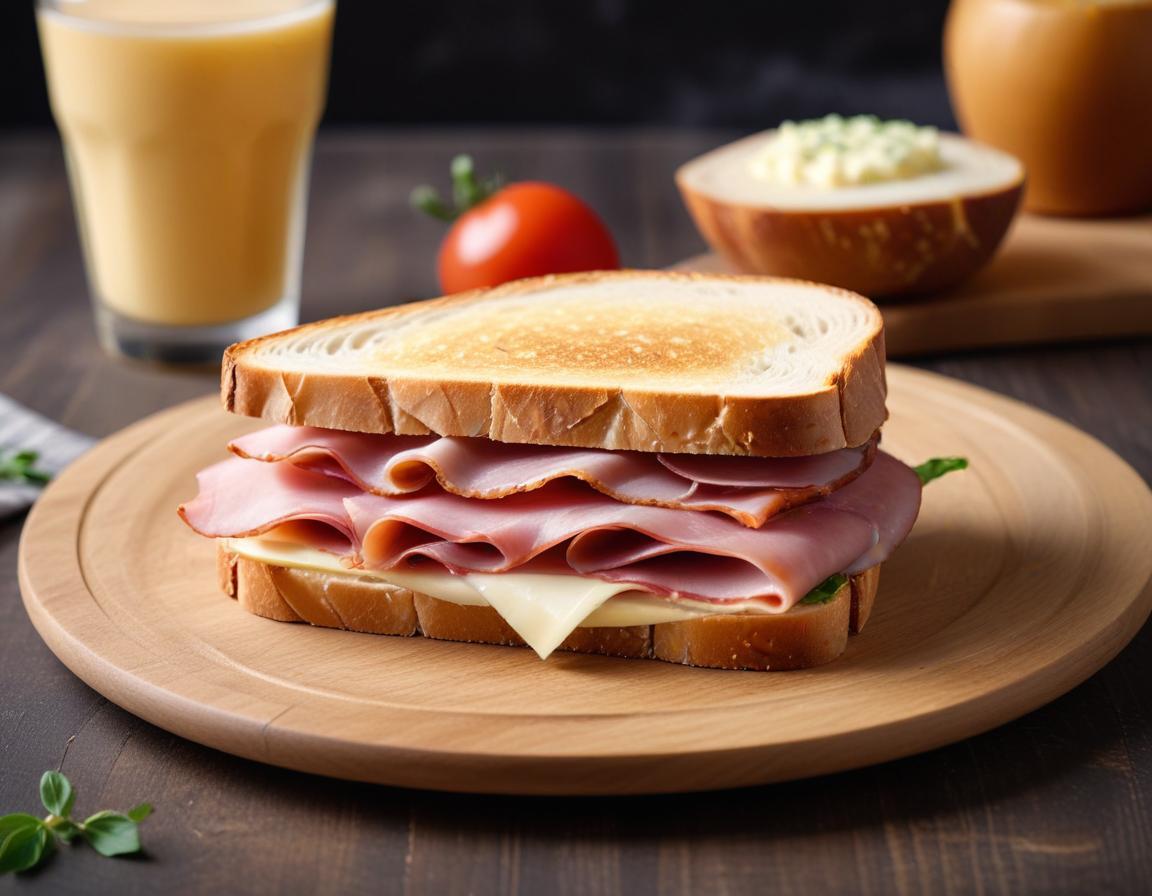 Le Classique Indémodable : Sandwich Jambon-Fromage