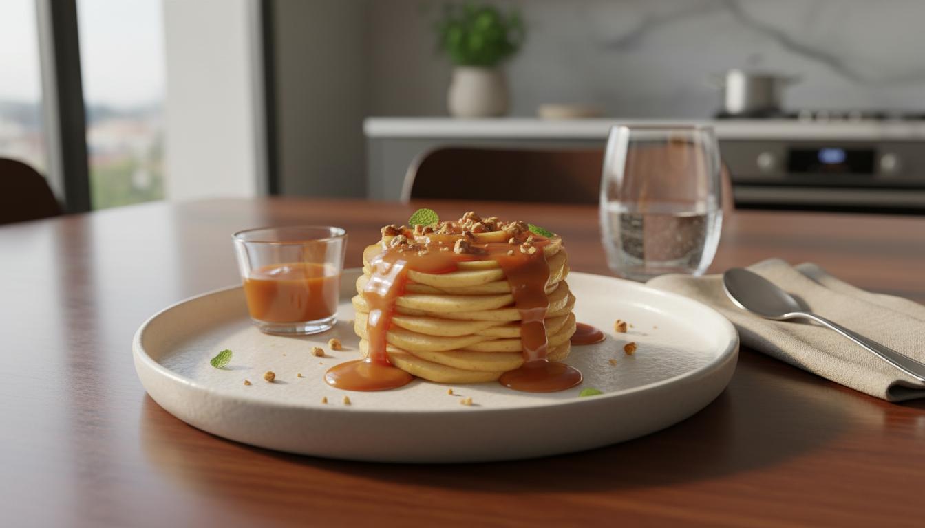 Douceur de Pomme au Caramel Fondant (Vegan & Sans Cuisson)