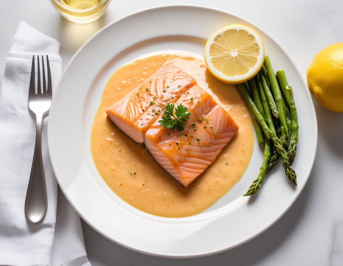 Recette Pavé De Saumon En Sauce