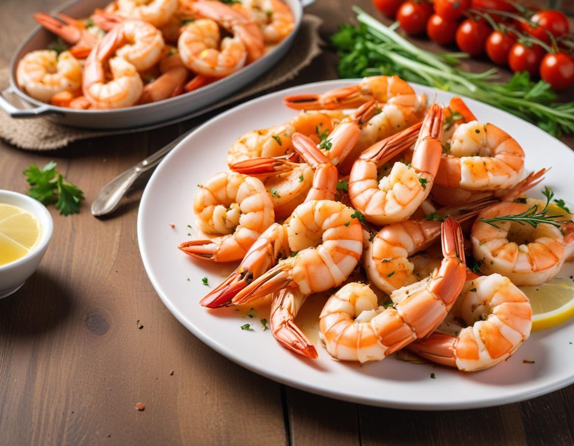 Brochettes de Crevettes Marinées