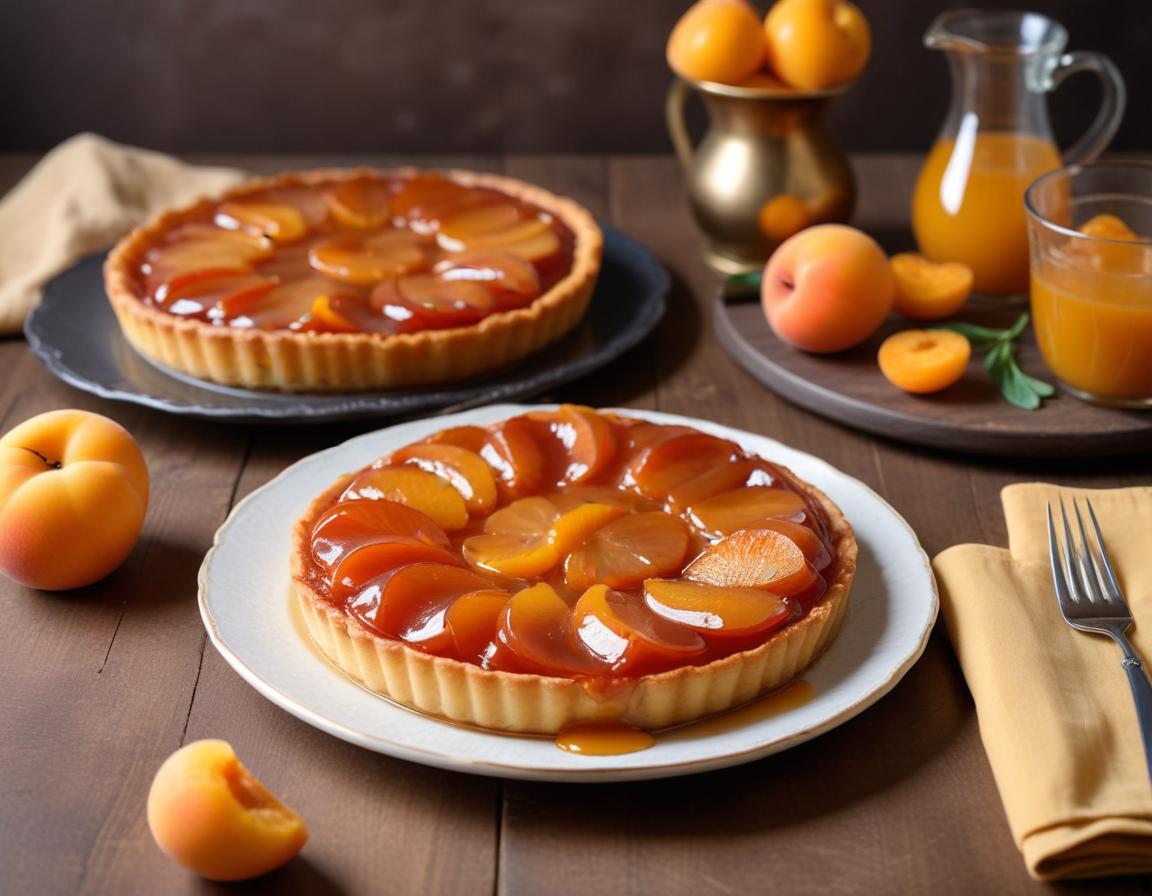 Tarte Tatin aux Abricots Fondants
