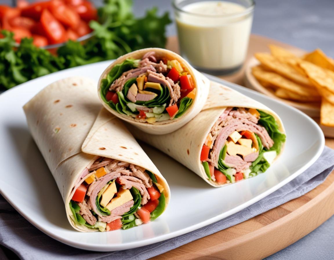 Wraps Express au Thon et Maïs