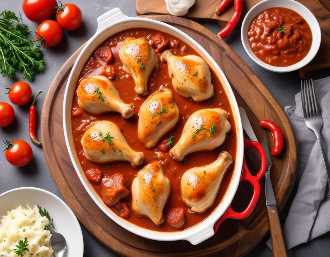 Aiguillettes de Poulet Sauce Crémeuse au Chorizo