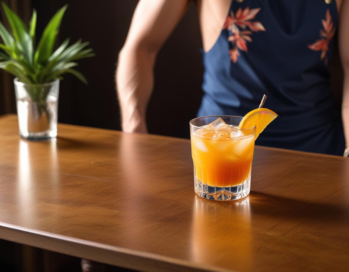 Cocktail Exotique au Rhum