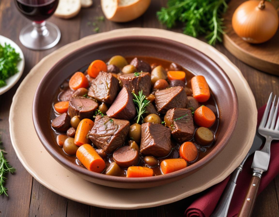 Bœuf Bourguignon Traditionnel