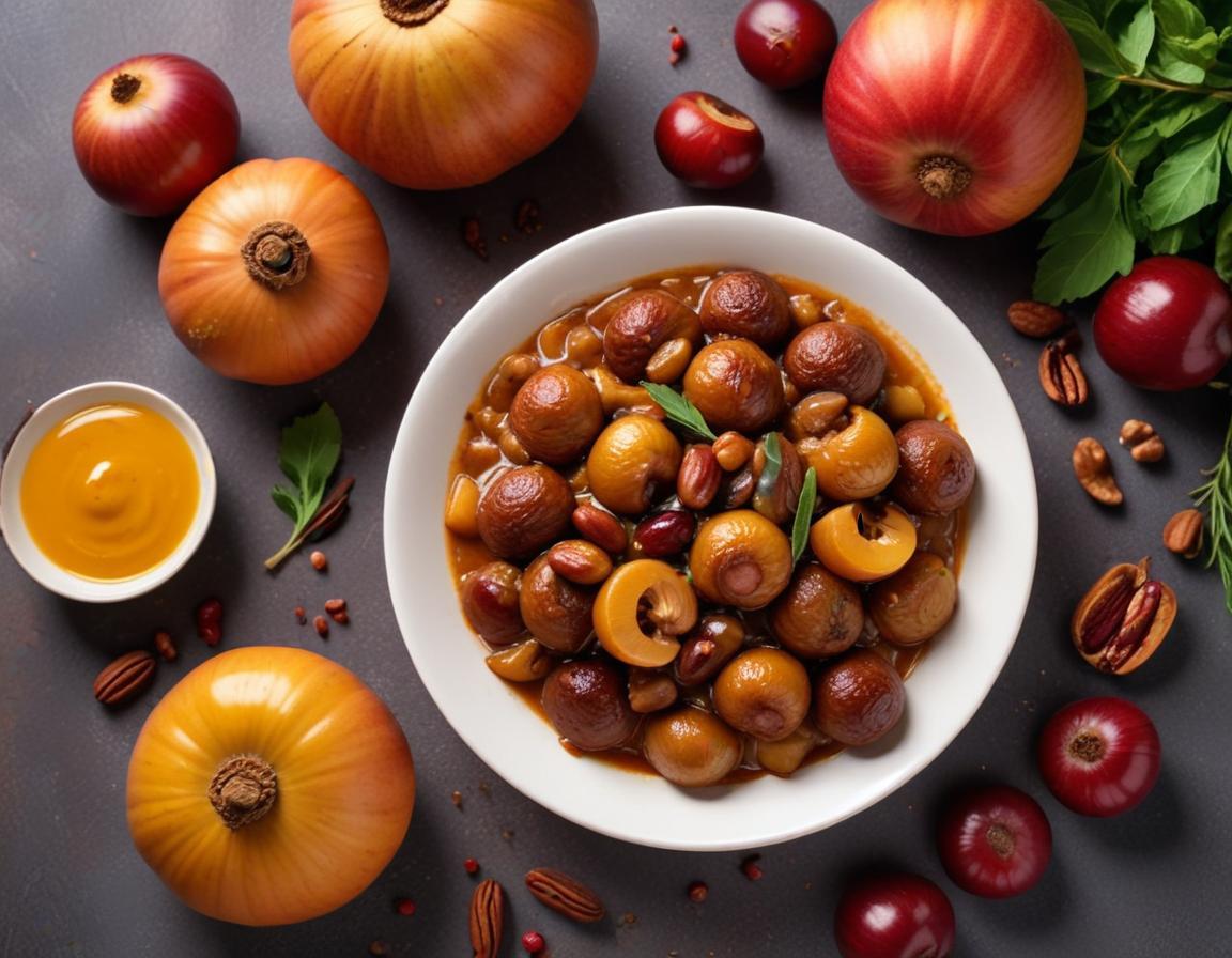 Dinde Farcie aux Marrons et aux Échalotes