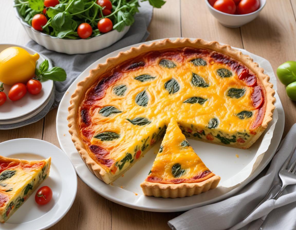 Quiche Estivale aux Légumes du Soleil