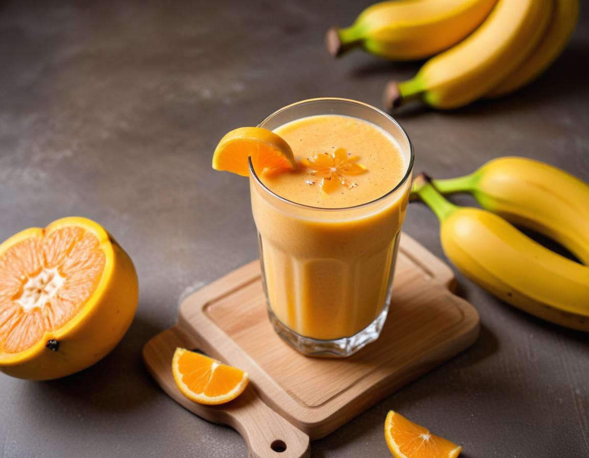 Smoothie Énergisant Clémentine-Banane