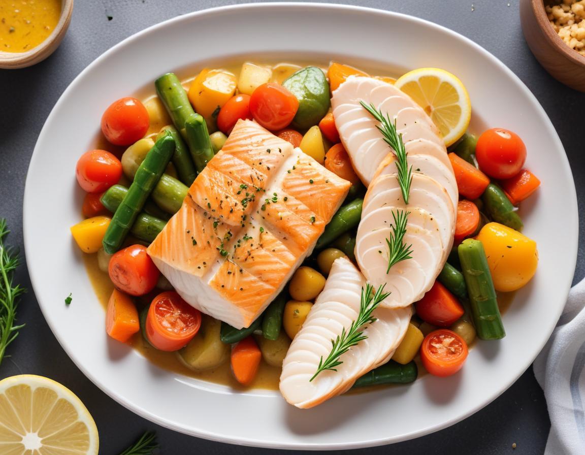 Brandade de poisson aux légumes