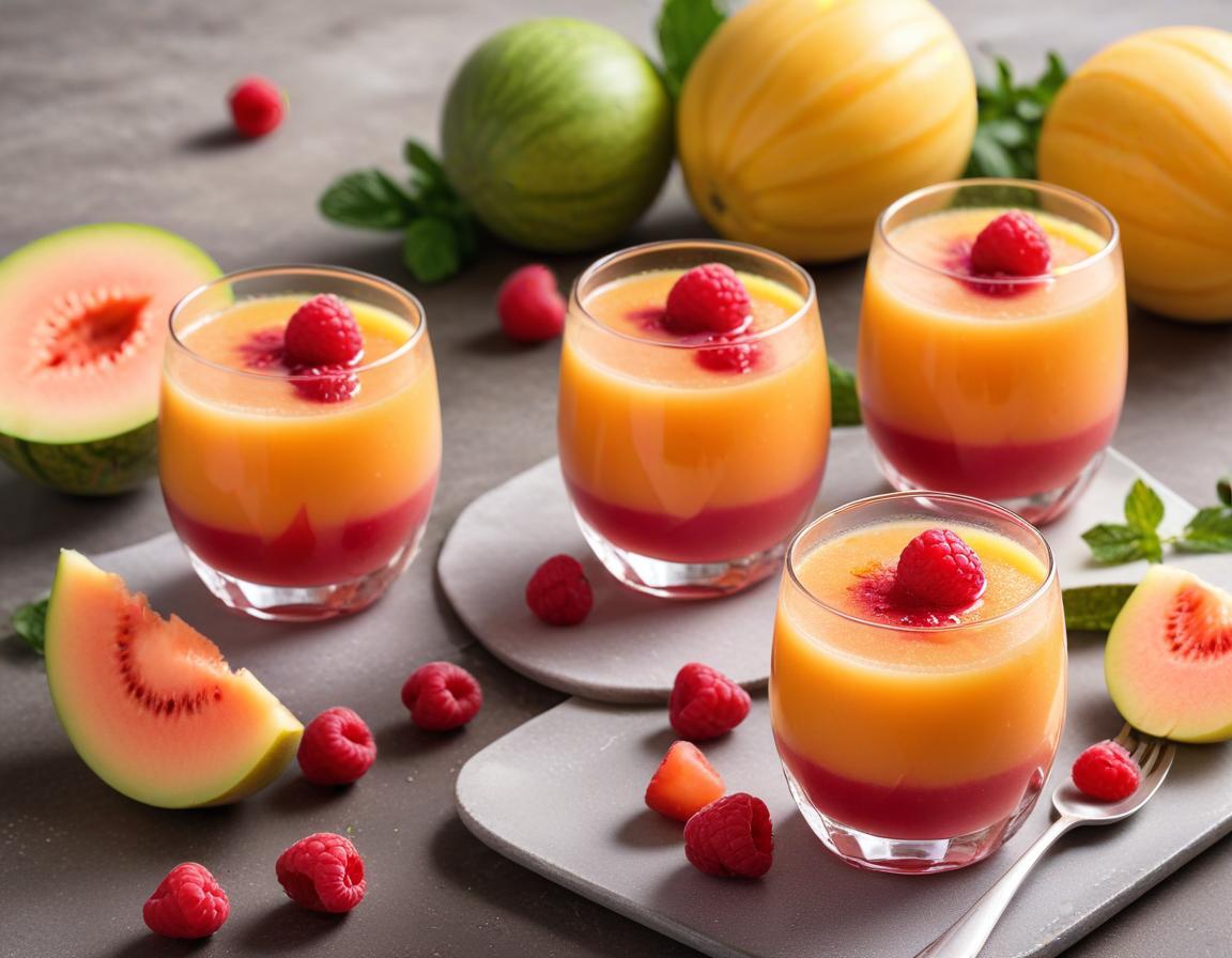 Gaspacho Sucré Melon-Framboise