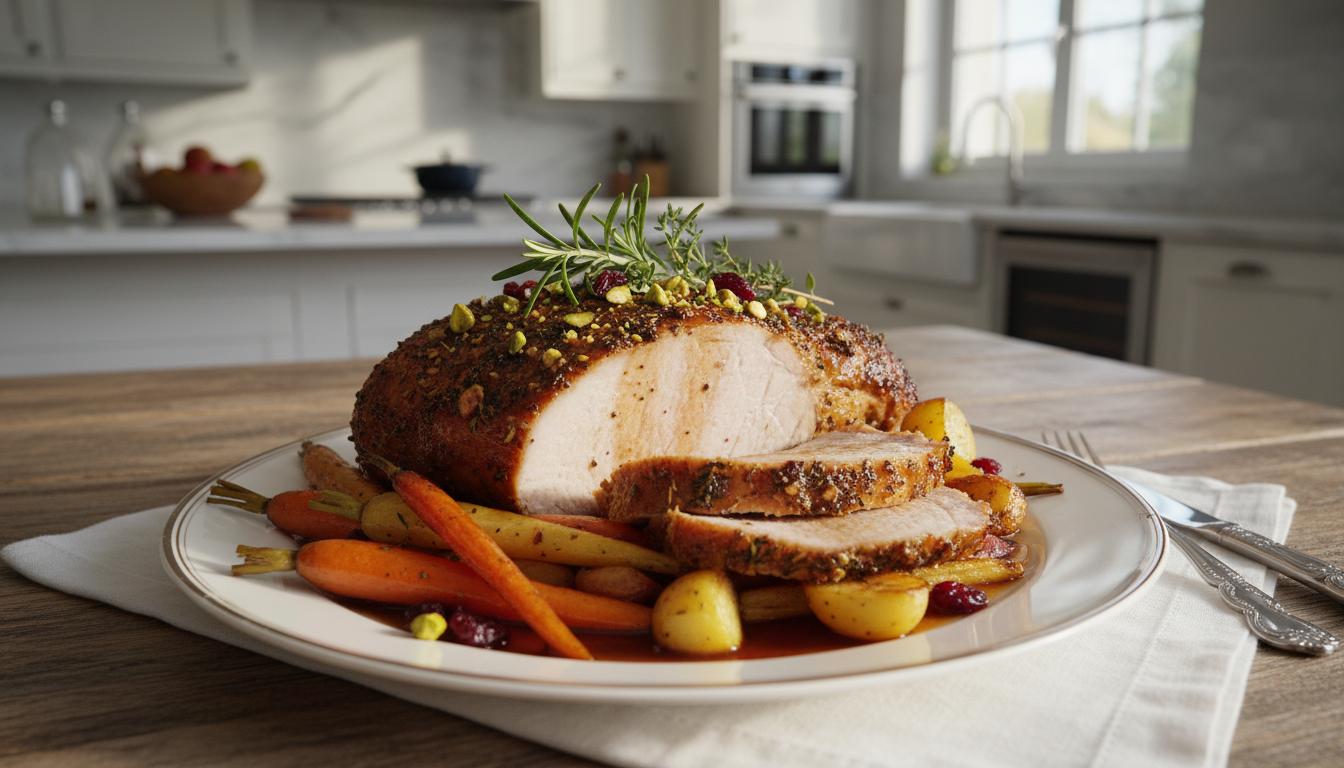 Rôti de Porc Express : Du Congélateur à l'Assiette