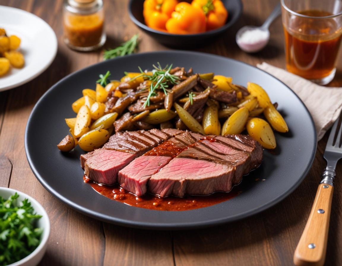 Bavette à l'échalote