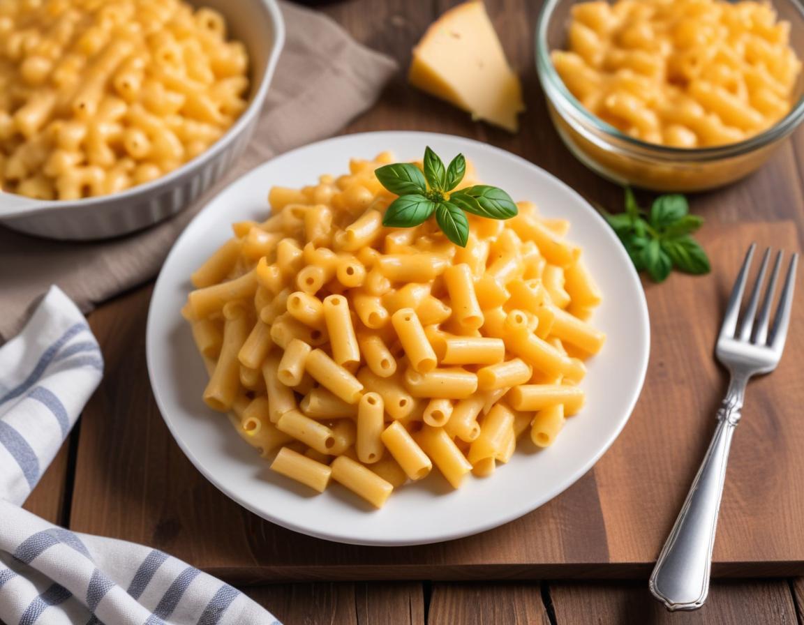 Macaroni au Fromage Crémeux