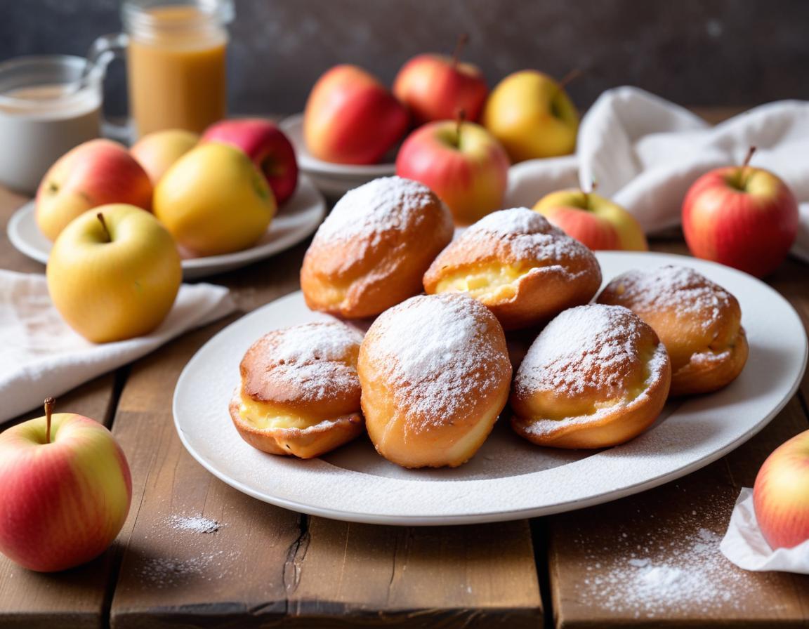 Délicieux Beignets aux Pommes Maison