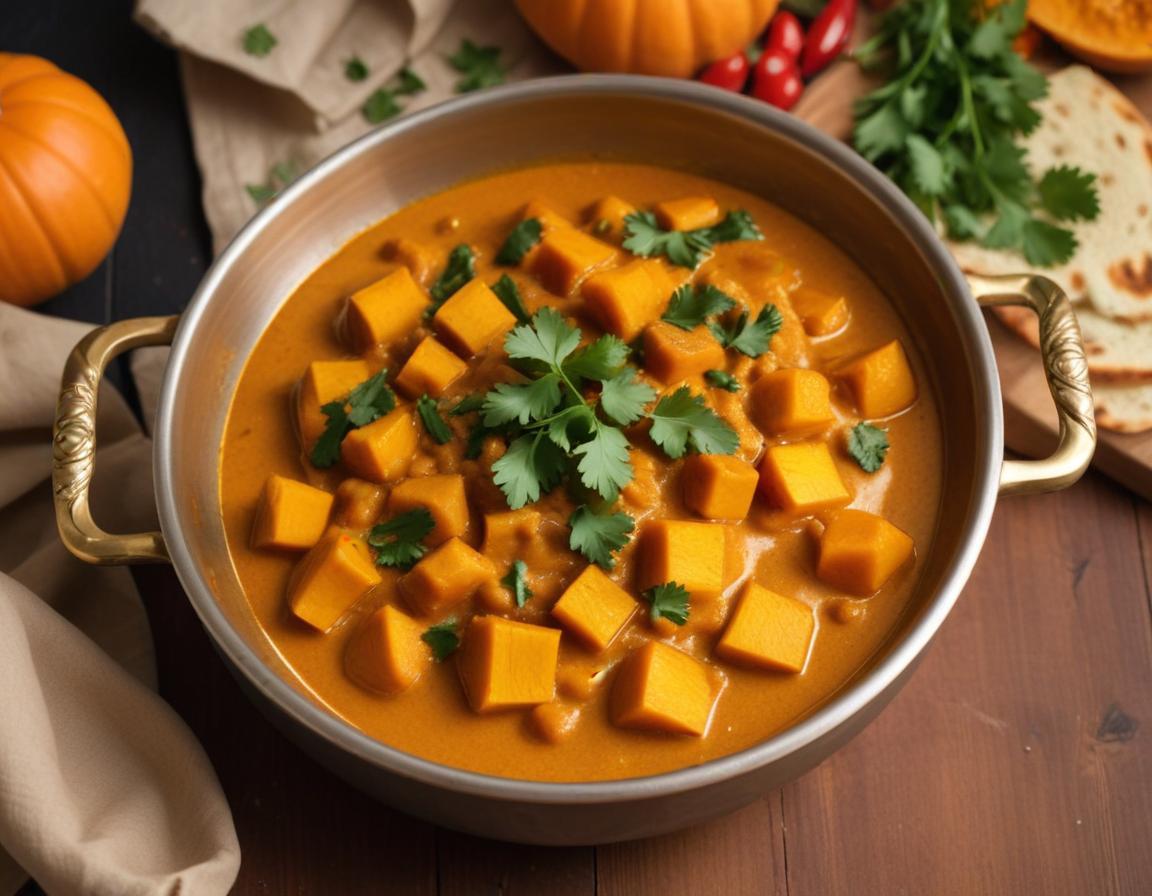 Curry de Butternut Cocooning Végétarien