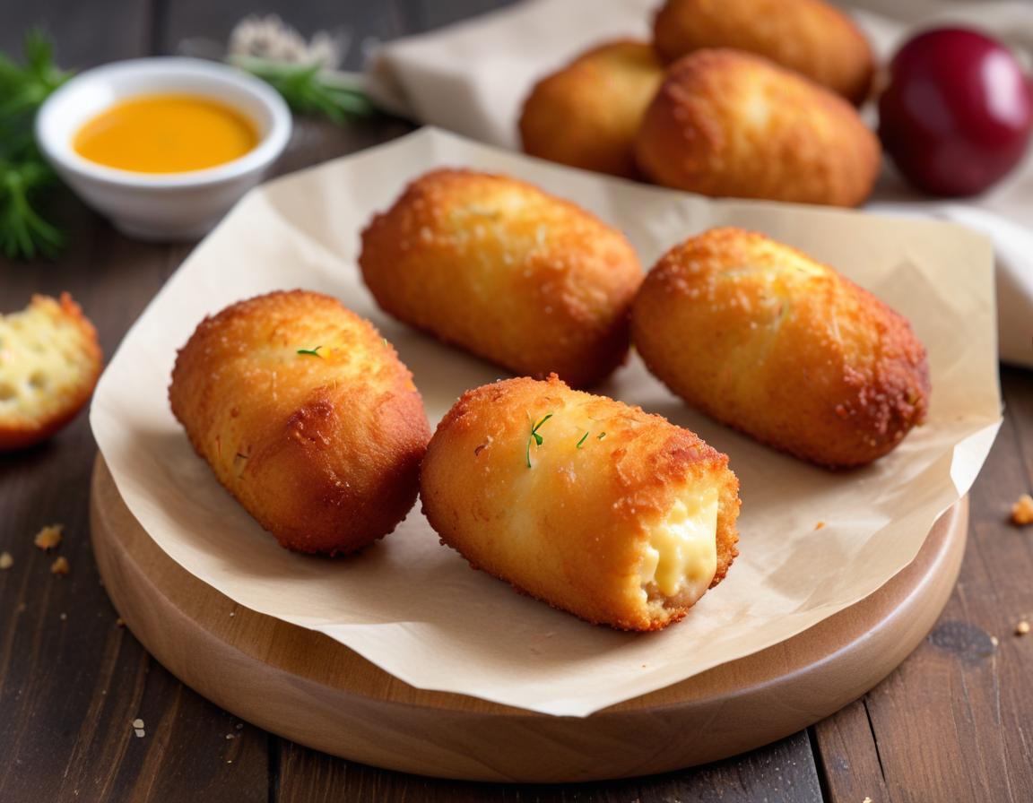 Croquettes Croustillantes au Chorizo et Gruyère