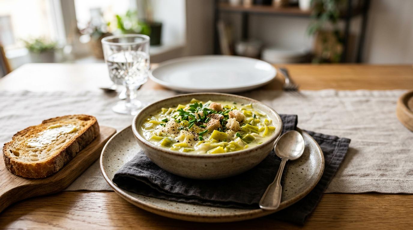 Fondue de Poireaux Crémeuse au Cookeo