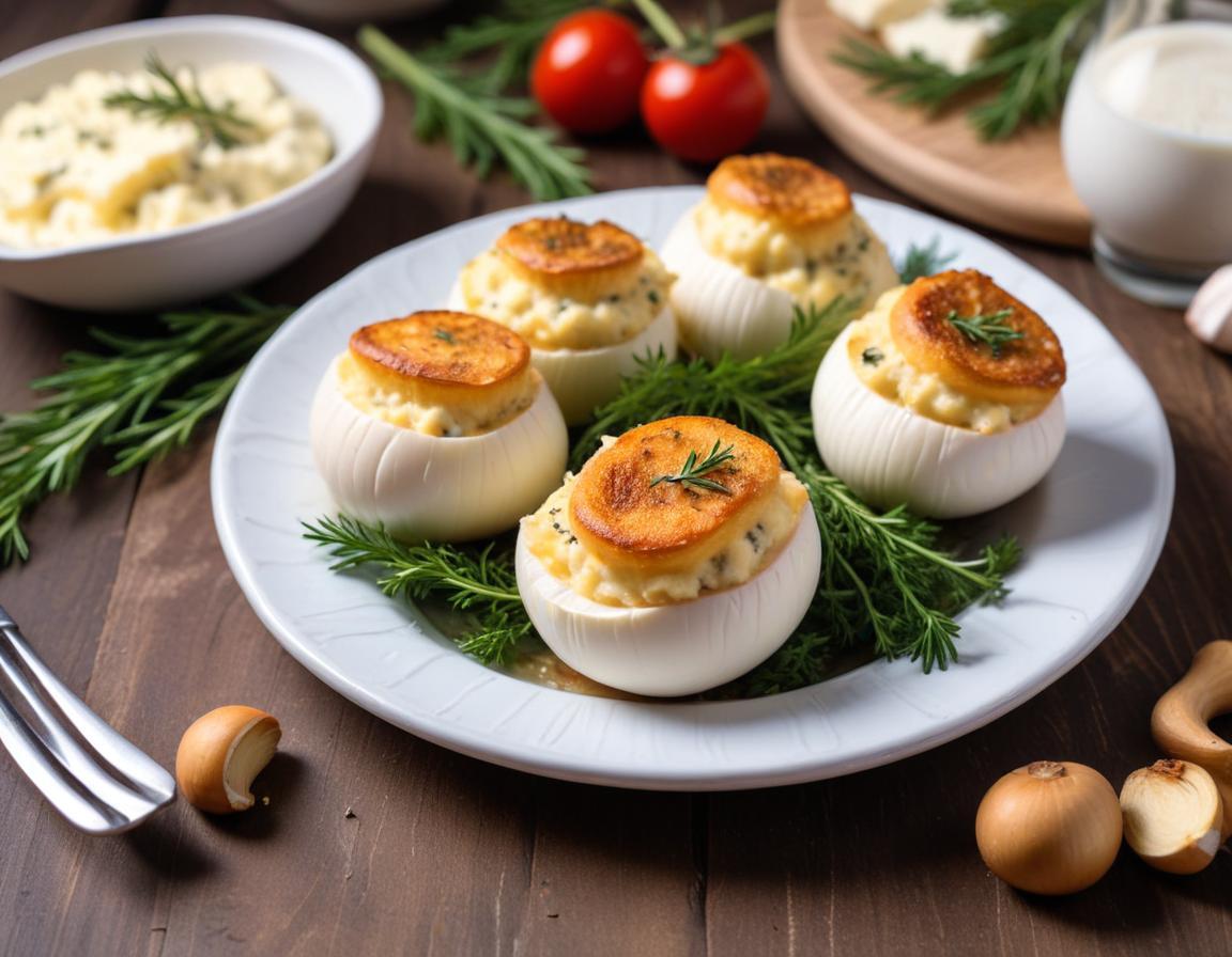 Champignons farcis au fromage de chèvre