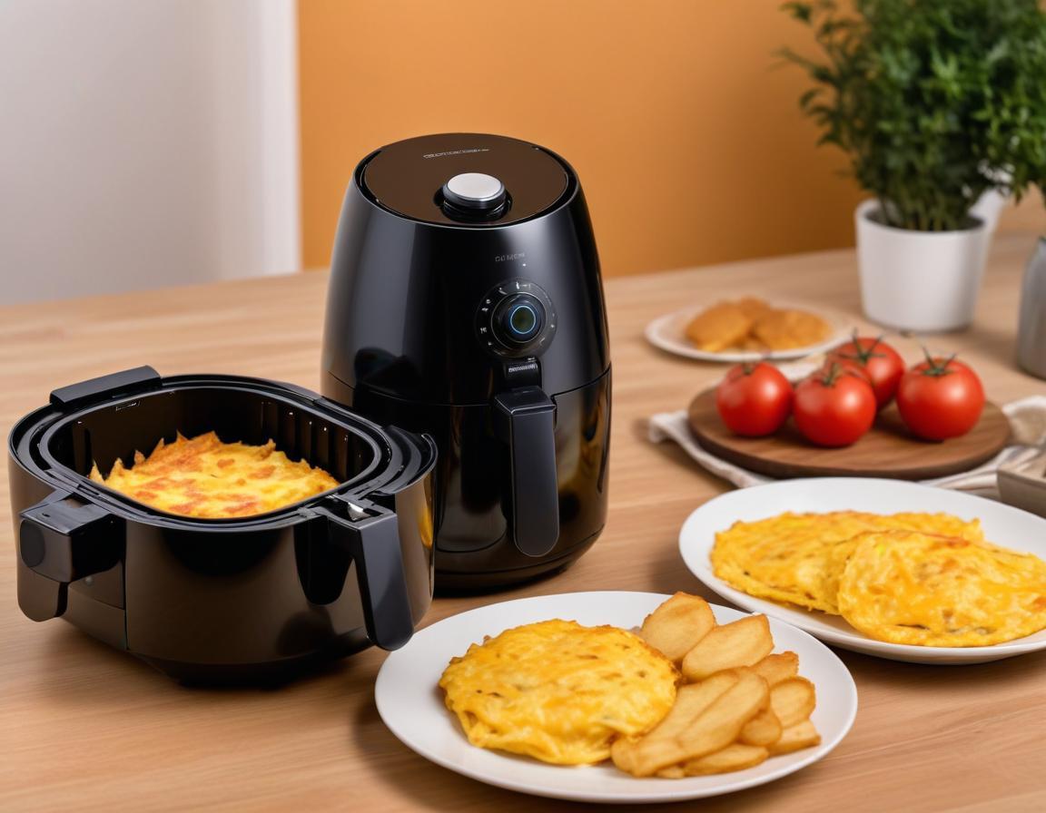 Pommes de terre rissolées à l'omelette façon Air Fryer