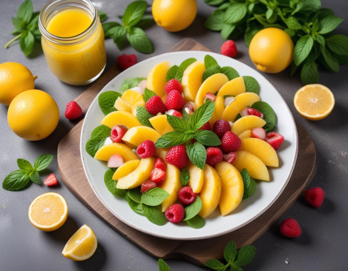 Salade Estivale de Fruits Frais à la Menthe