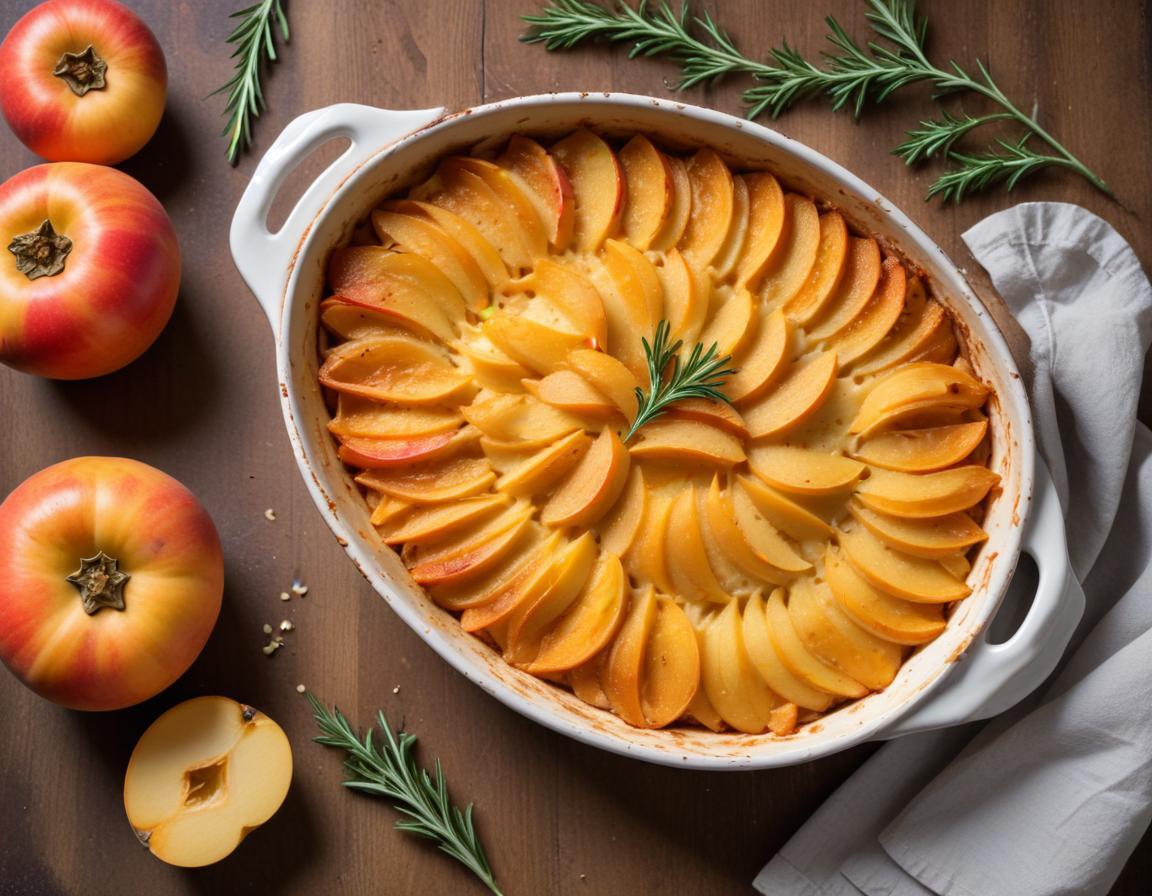 Gratin crémeux de butternut et pommes de terre au gruyère