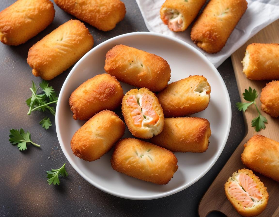 Croquettes de Saumon Croustillantes à l'Air Fryer
