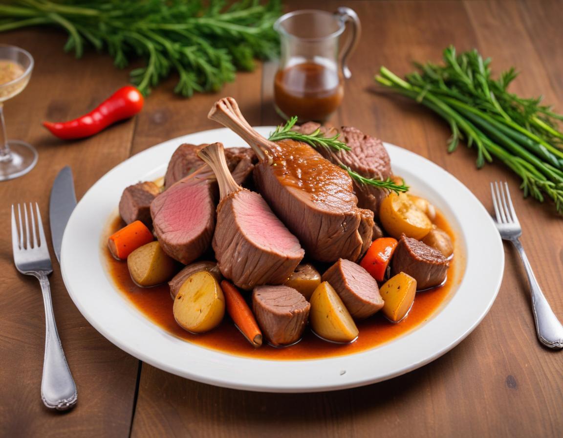 Côtes d'agneau persillées
