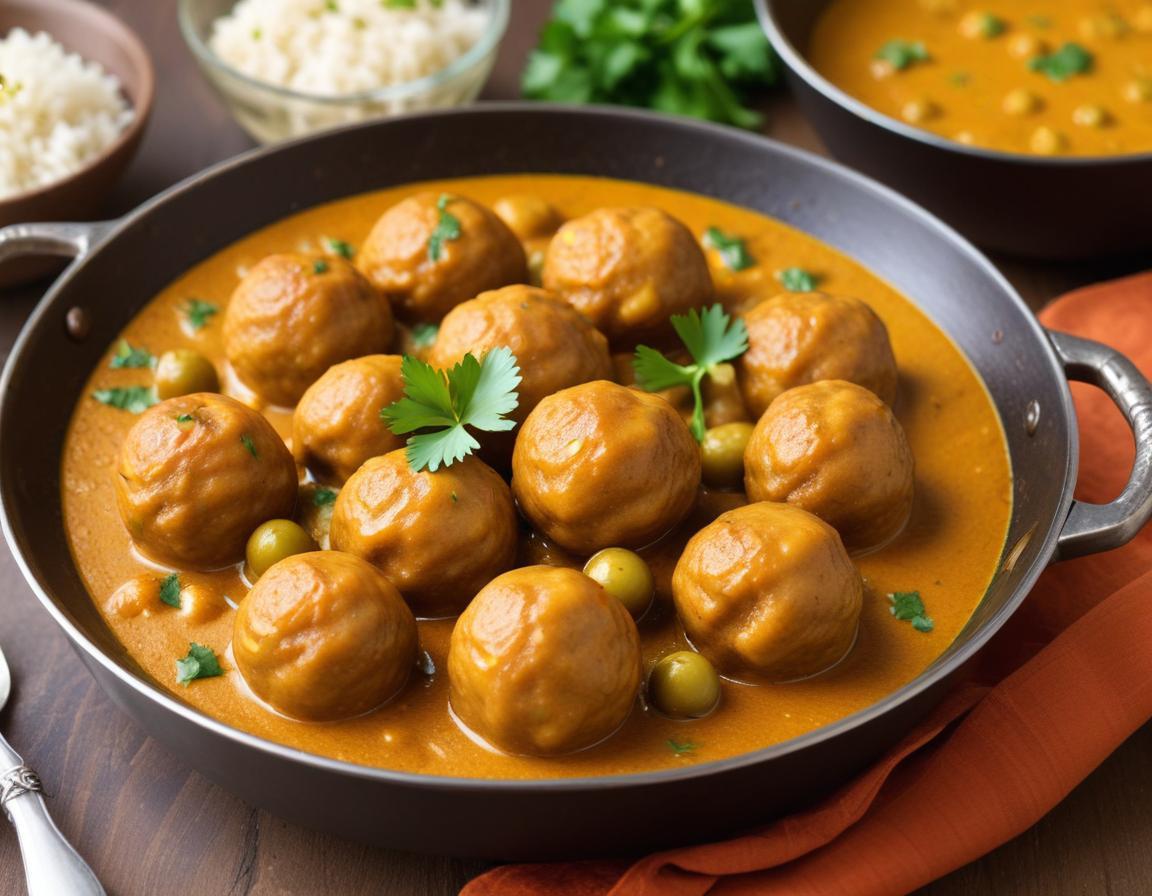 Boulettes de Pois Chiches au Curry : Un Voyage Culinaire Explosif