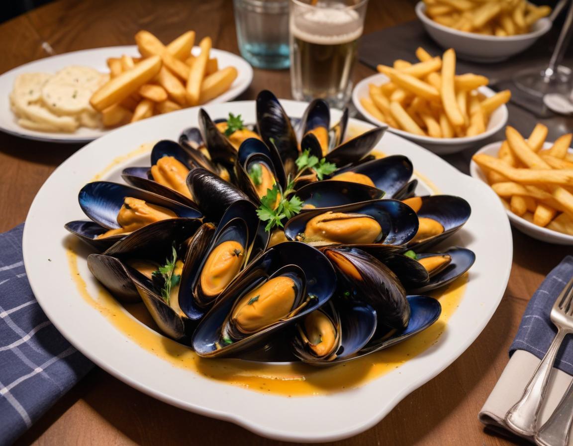 Moules Marinières, Frites