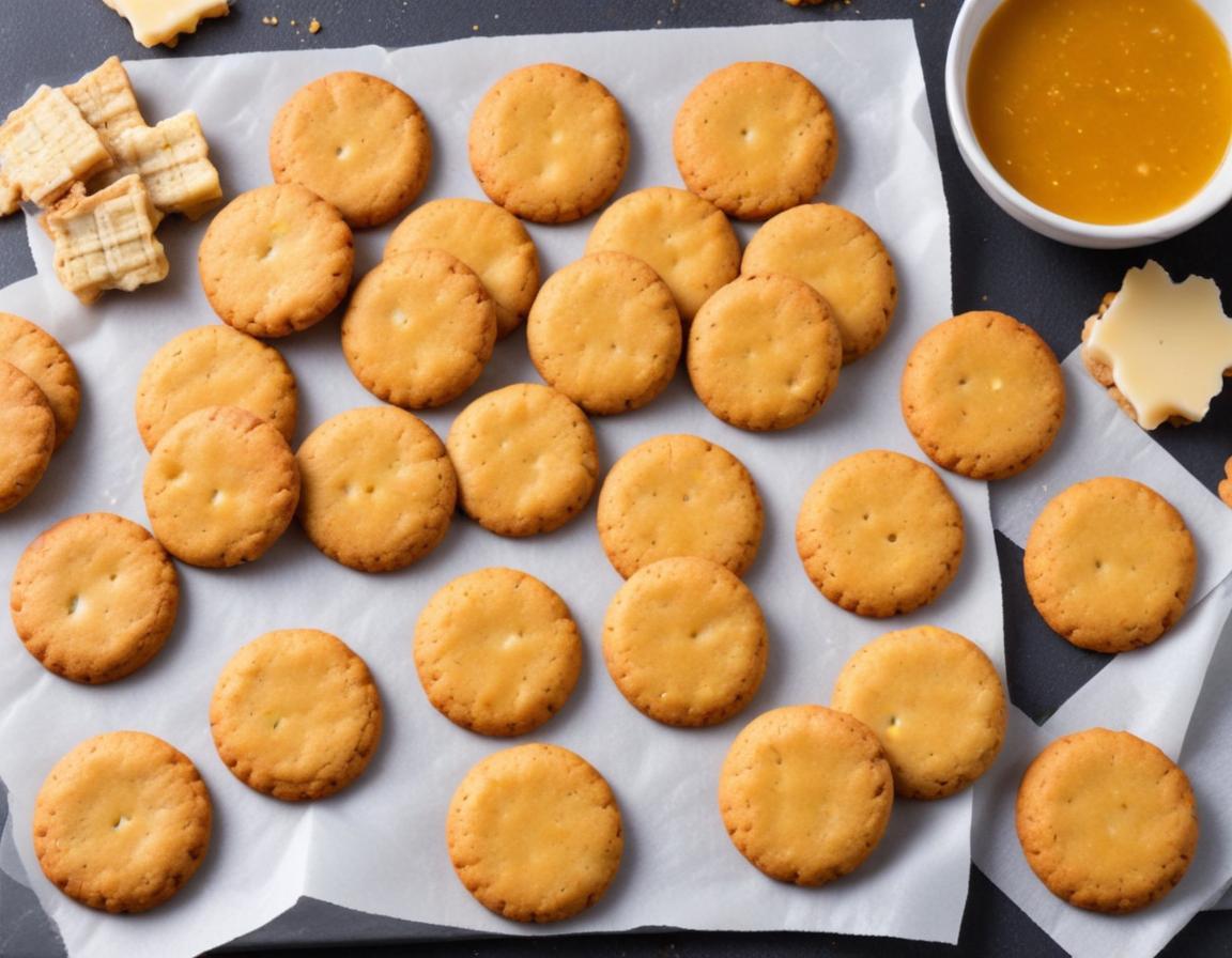 Cookies Salés aux Oignons Caramélisés et Comté pour 16 Personnes