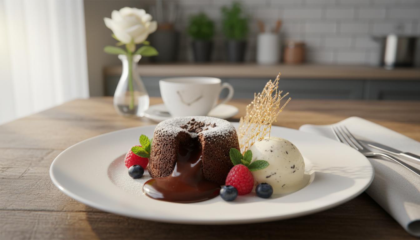 Le Mystère Fondant au Chocolat Noir