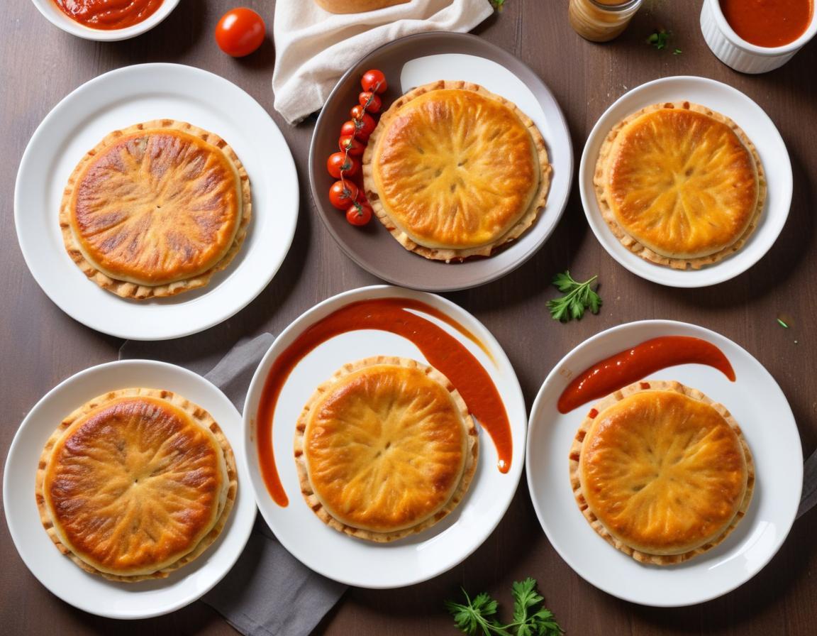 Galettes de légumes et sauce yaourt