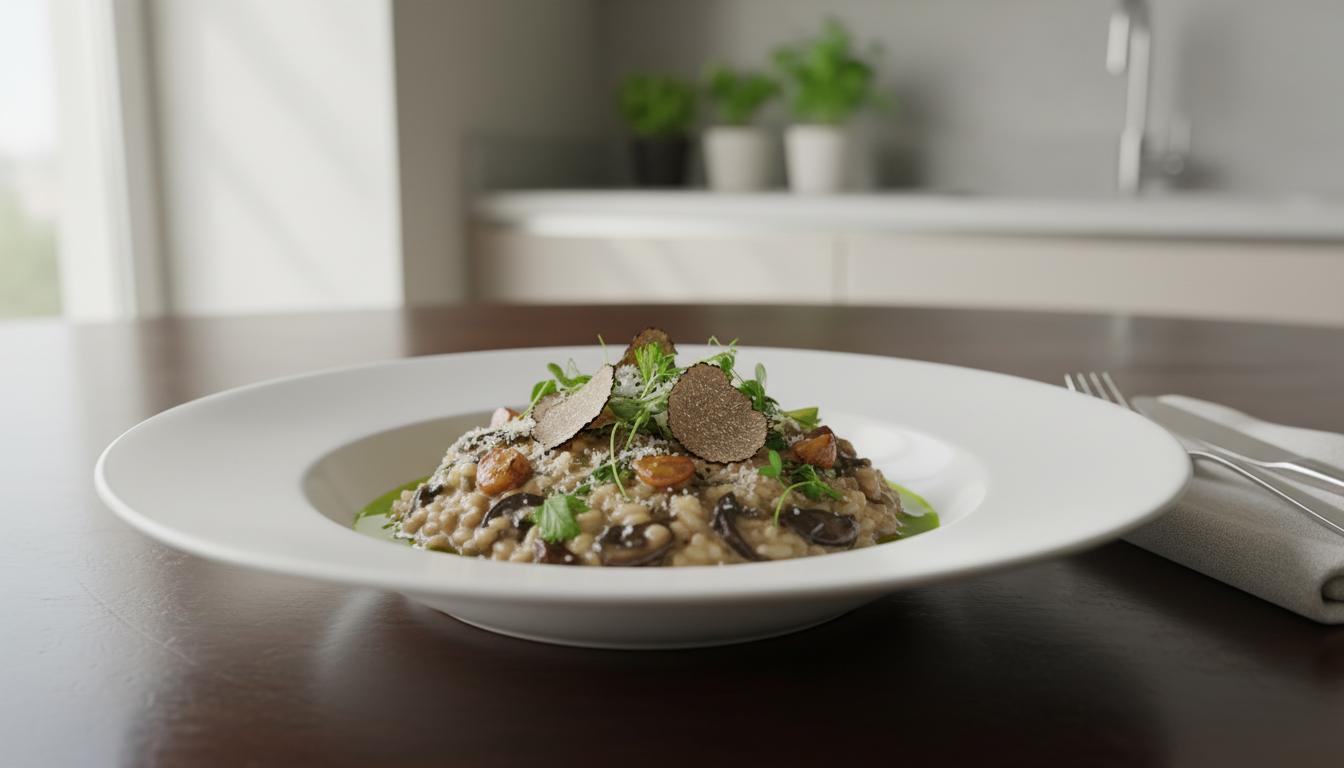Le Risotto aux Secrets de la Forêt
