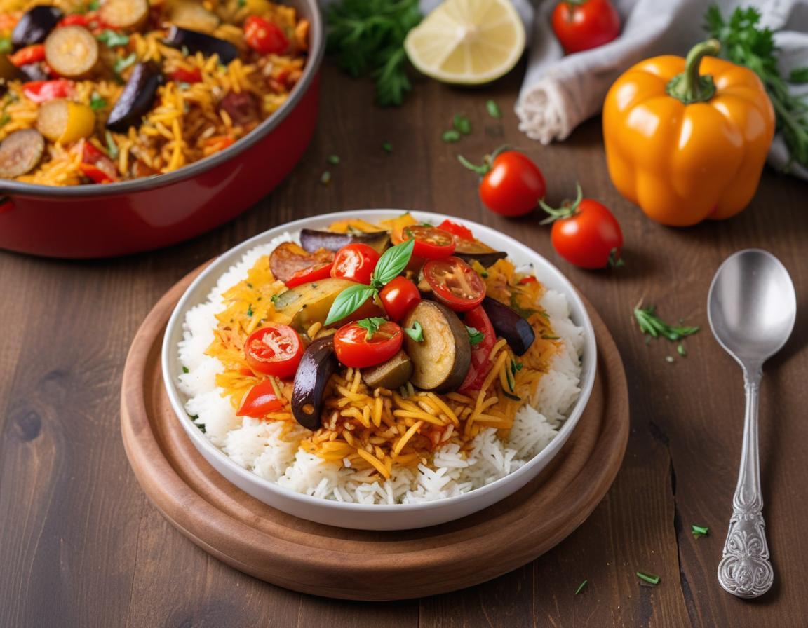 Ratatouille Provençale et Riz Basmati