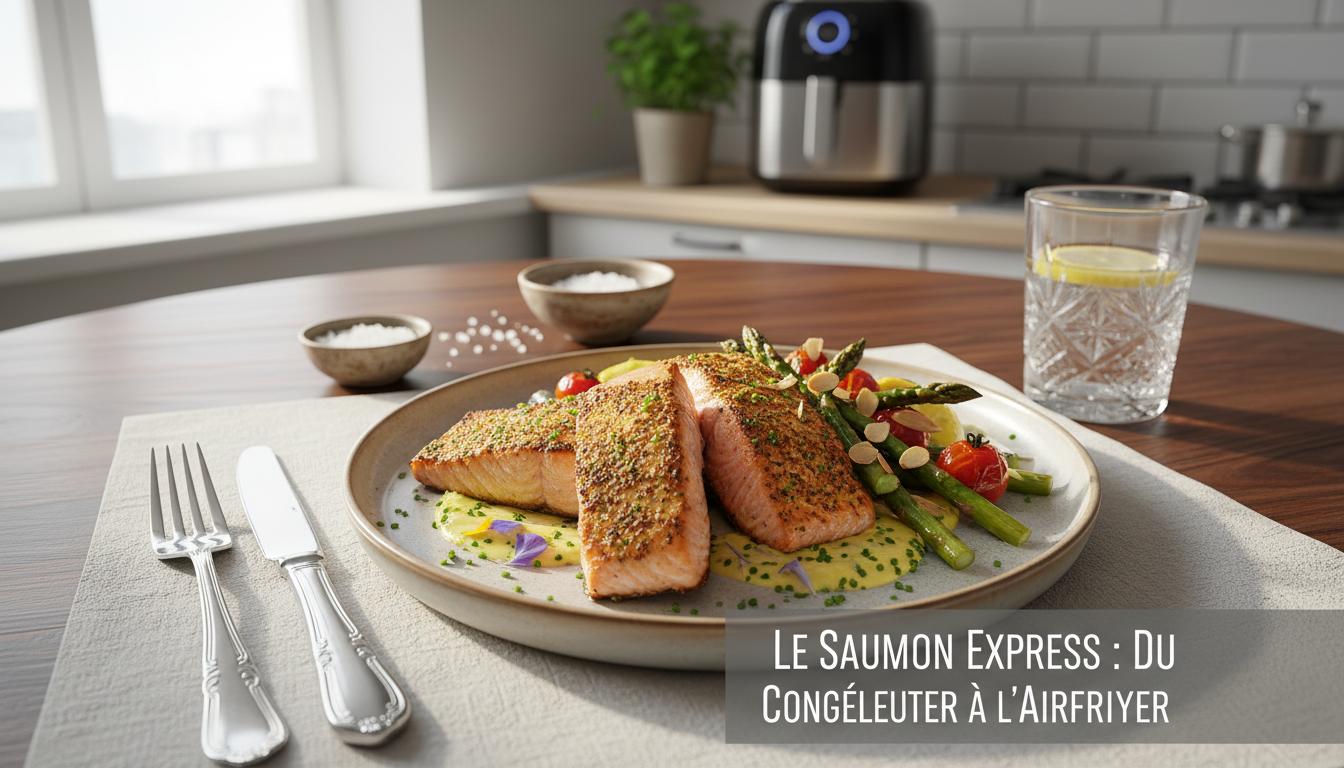 Le Saumon Express : Du Congélateur à l'Airfryer