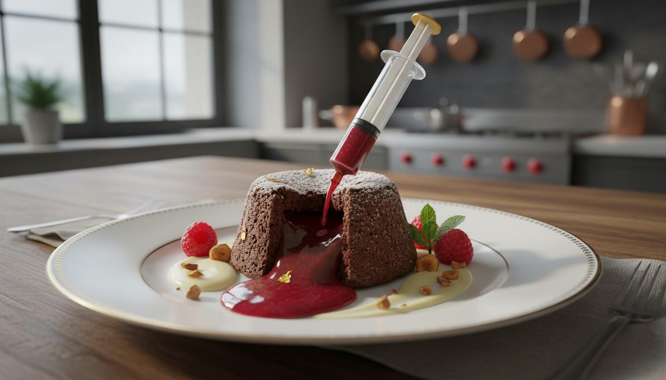 Le Fondant au Chocolat 'Injection Gourmande'