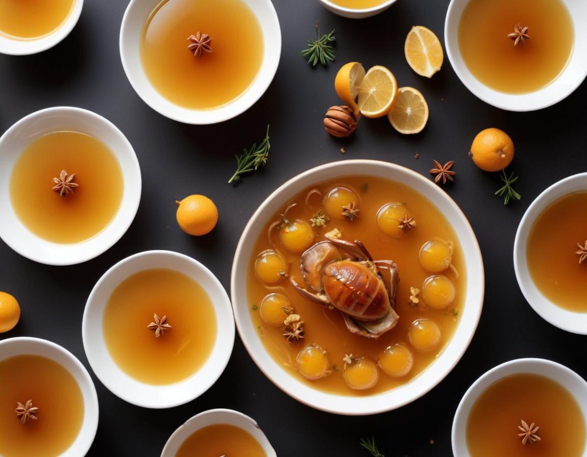 Chapon aux Agrumes et Miel, une Symphonie Festifive