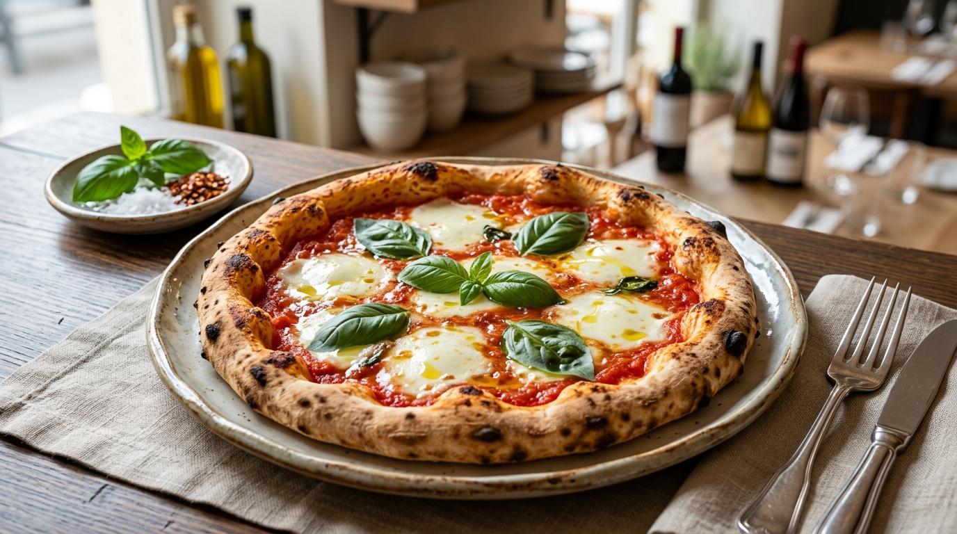 La Véritable Pizza Margherita Napolitaine