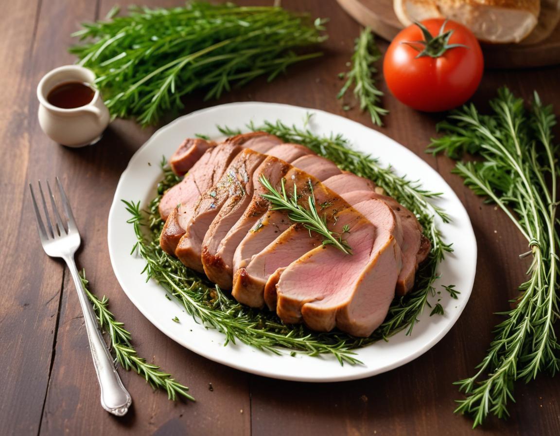 Rôti de Porc Mijoté aux Herbes