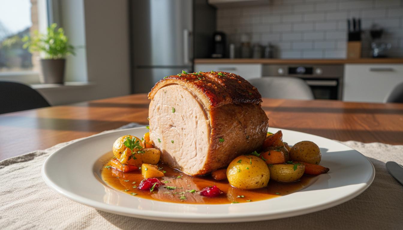 Rouelle de Porc Express au Cookeo et Airfryer (Spécial Congelé)